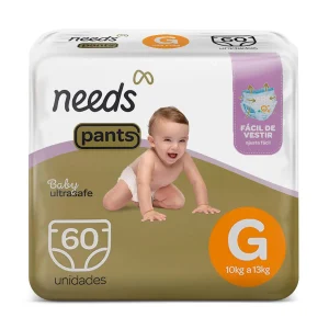 Fralda dinno baby pants g 30 unidades