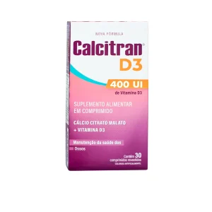Calcitran d3 400 ui 30 comprimidos revestidos