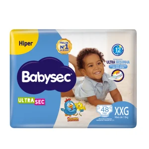 Fralda fofura baby hiper xxg 50 unidades