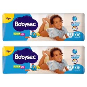 Fralda babysec ultrasseco hiper xxg 48u