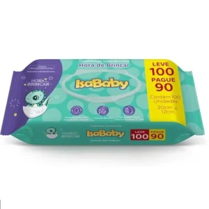 Lenço umedecido isababy hor nin 140 unidades