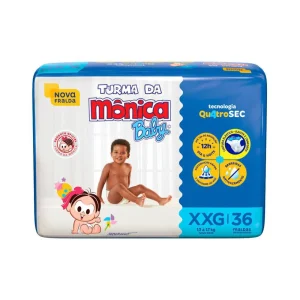 Fralda dinno baby mega xxg 20 unidades