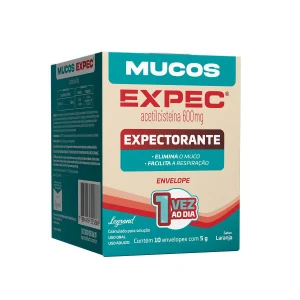 Mucos expec 600mg 10 envelopes 5g