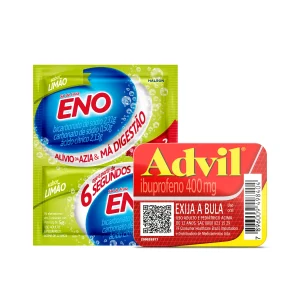 Advil 400mg envelope 3 cápsulas líquido