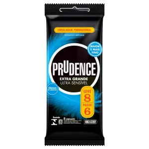 Preservativo prudence ex gr sens 8 unidades
