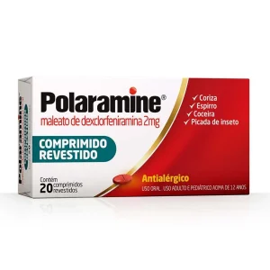 Polaramine 2mg 20 comprimidos revestidos