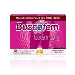 Buscofem 400mg 10 cápsulas gel moles