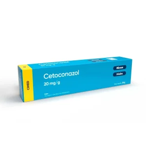 Cetoconazol 20mg/g cr dermatológico 30g