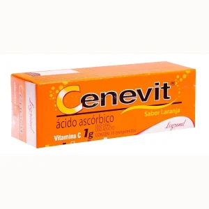 Cenevit 1g laran 10 comprimidos efervescentes