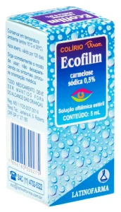 Ecofilm 5mg/ml colírio 5ml