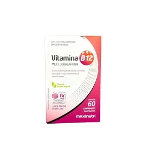 Vitamina b12 60 comprimidos mastigáveis