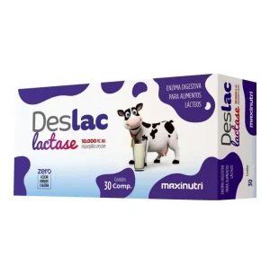 Deslac 10.000fcc 30 comprimidos mastigáveis