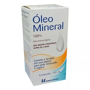 Óleo mineral líquido 100ml