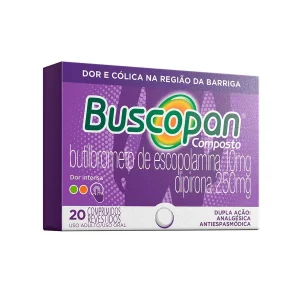 Buscopan comp 20 comprimidos revestidos