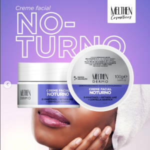 Creme facial melthen dermo 100g - noturno